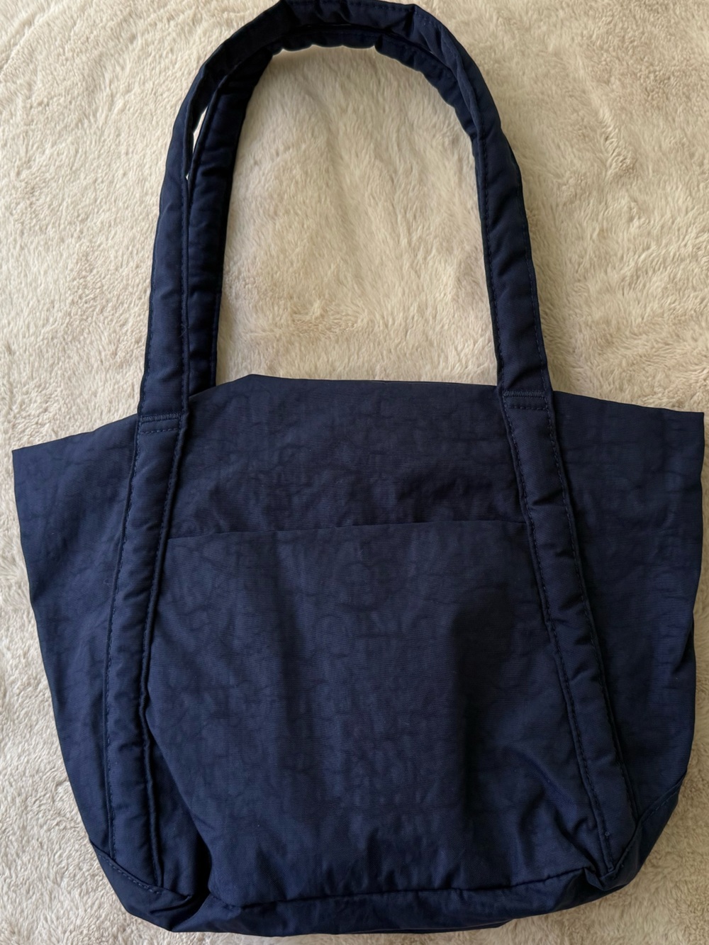 BAGGU Mini Cloud Bag Tote Navy NWOT - Picture 8 of 11